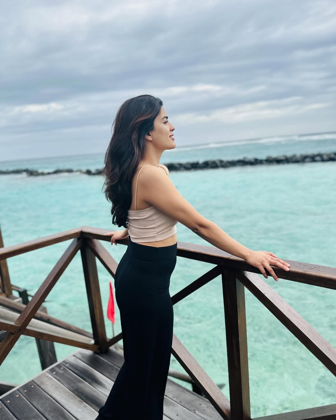 Amritha Aiyer Flaunts Her Beauty in Elegant Fashionable Photos