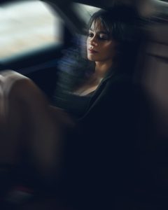 Gayathrie Shankar Stuns in Black Outfit