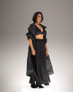 Gayathrie Shankar Stuns in Black Outfit