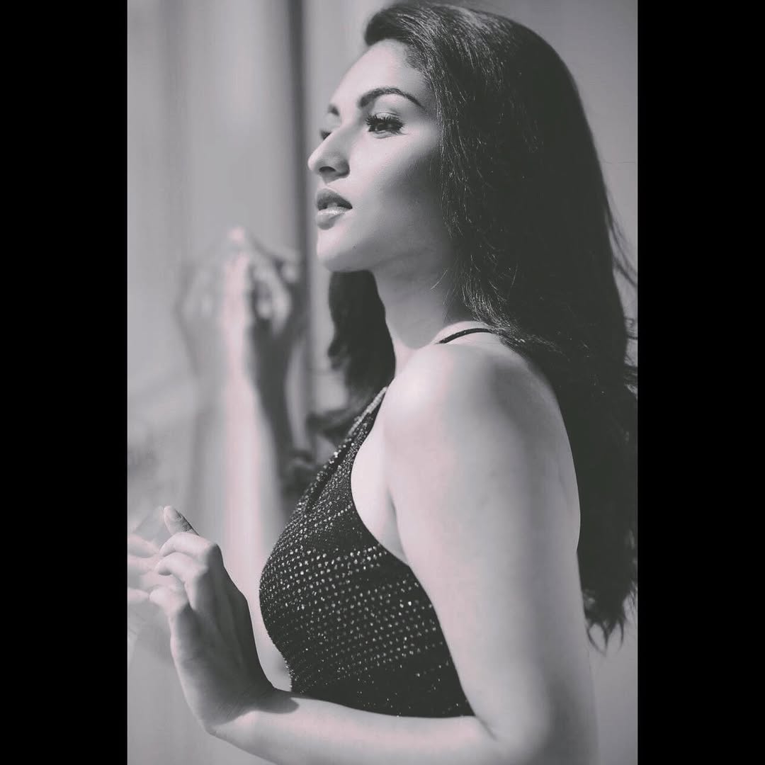 Kayadu Lohar Stuns in a Black Outfit