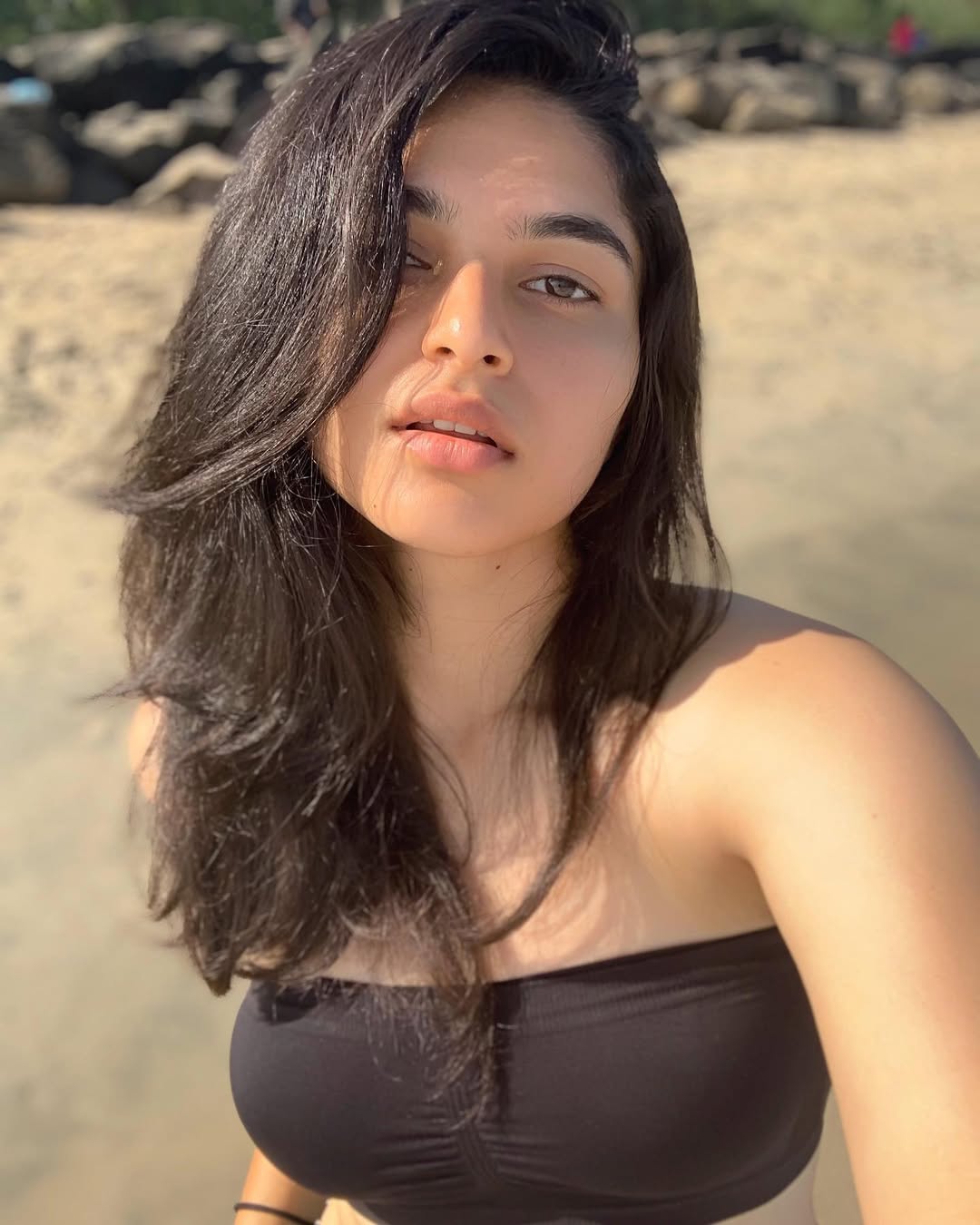 Kayadu Lohar Stuns in a Black Outfit