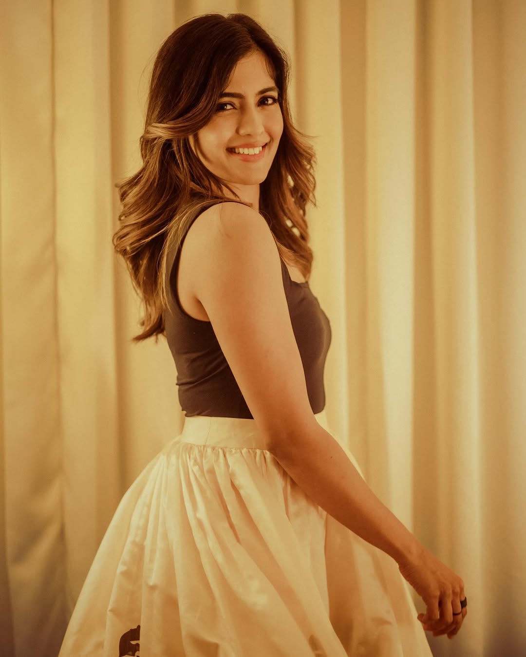 Amritha Aiyer Flaunts Her Beauty in Elegant Fashionable Photos
