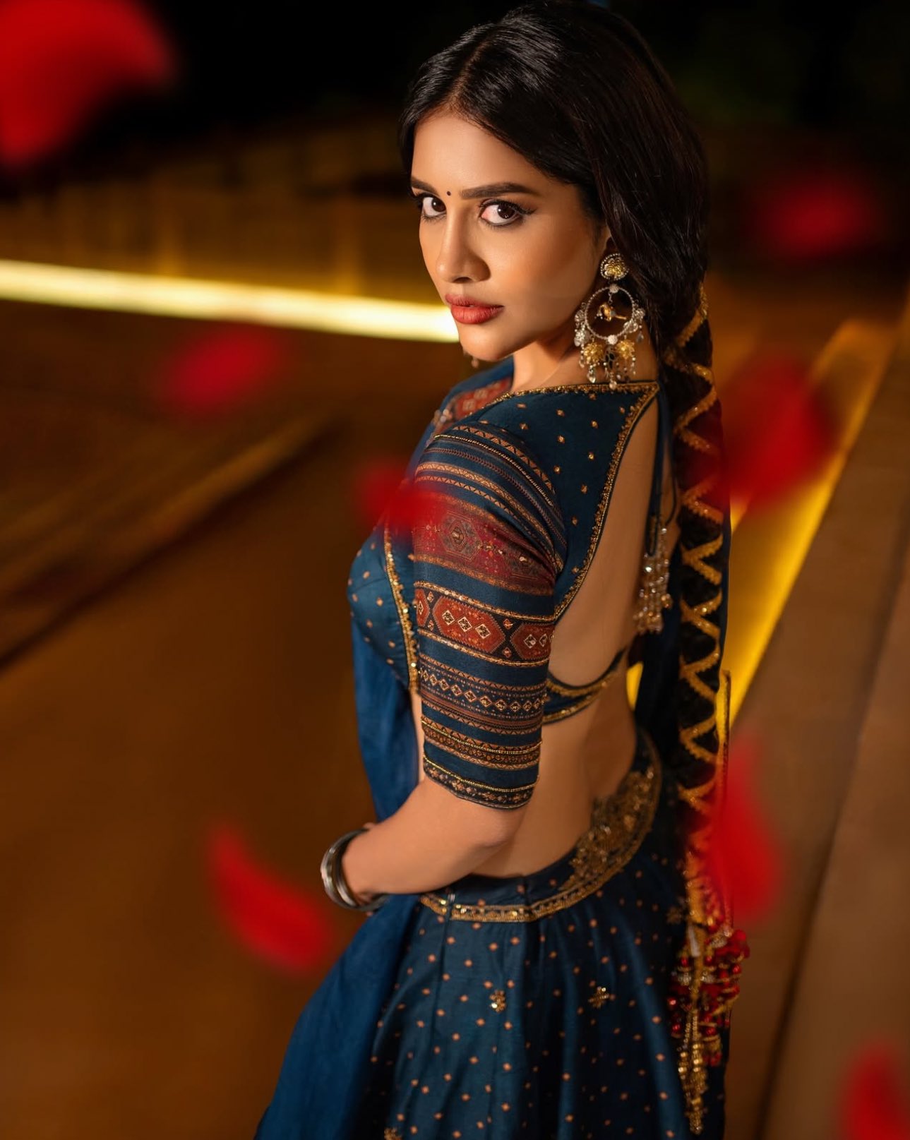 Nabha Natesh Stuns in Lehenga and set trends on the internet