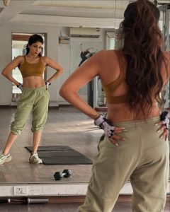 Sakshi Agarwal Gym Photos 2025