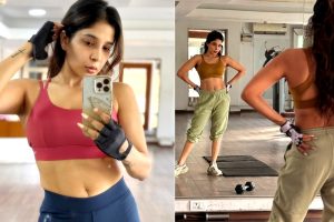 Sakshi Agarwal Gym Photos 2025