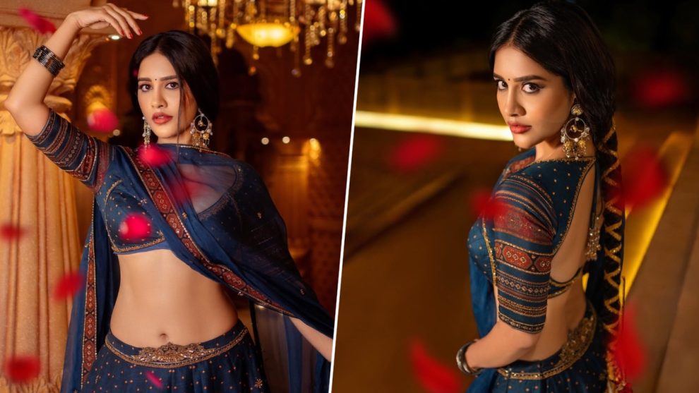 Nabha Natesh Stuns in Lehenga and set trends on the internet