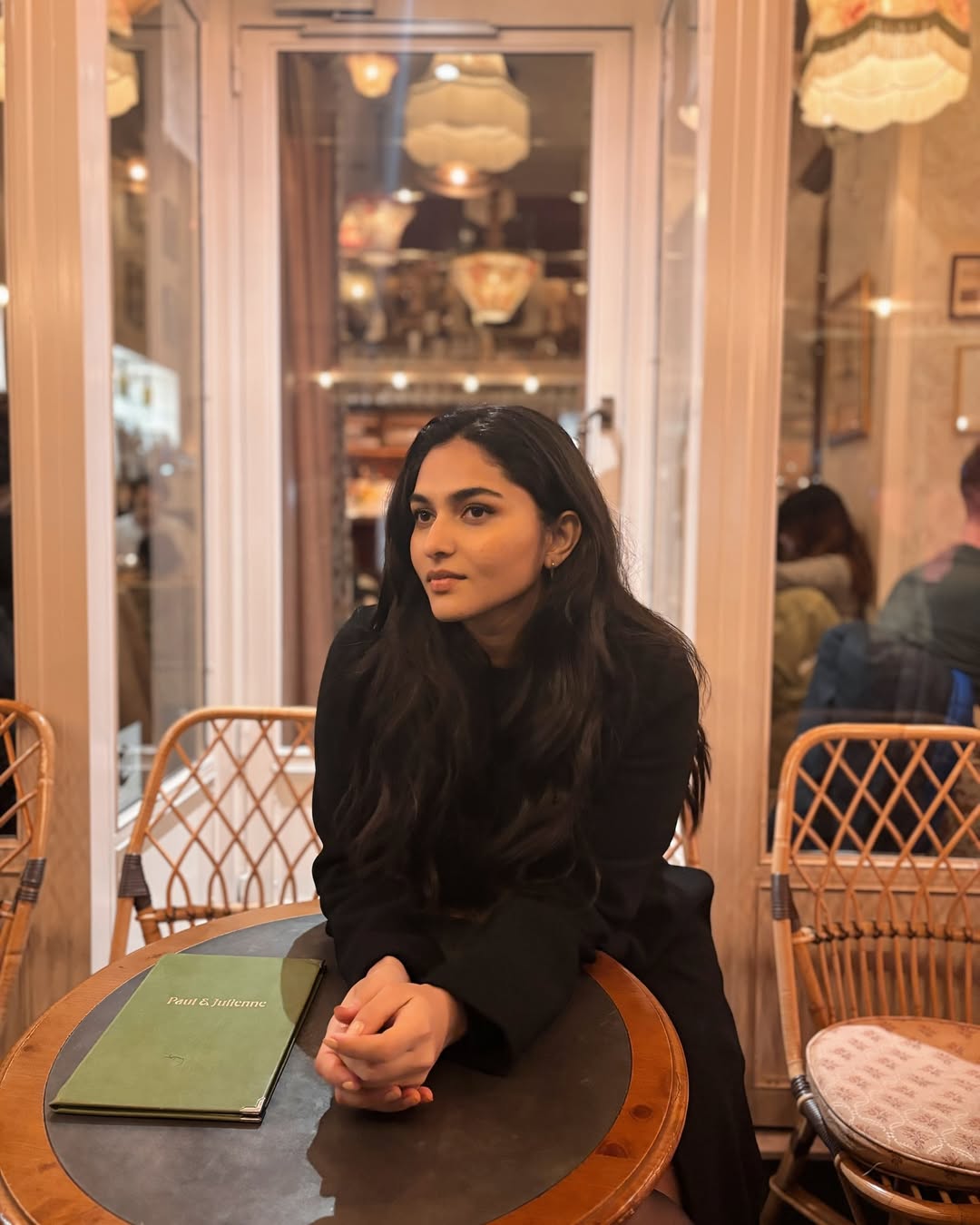 Kayadu Lohar Stuns in a Black Outfit