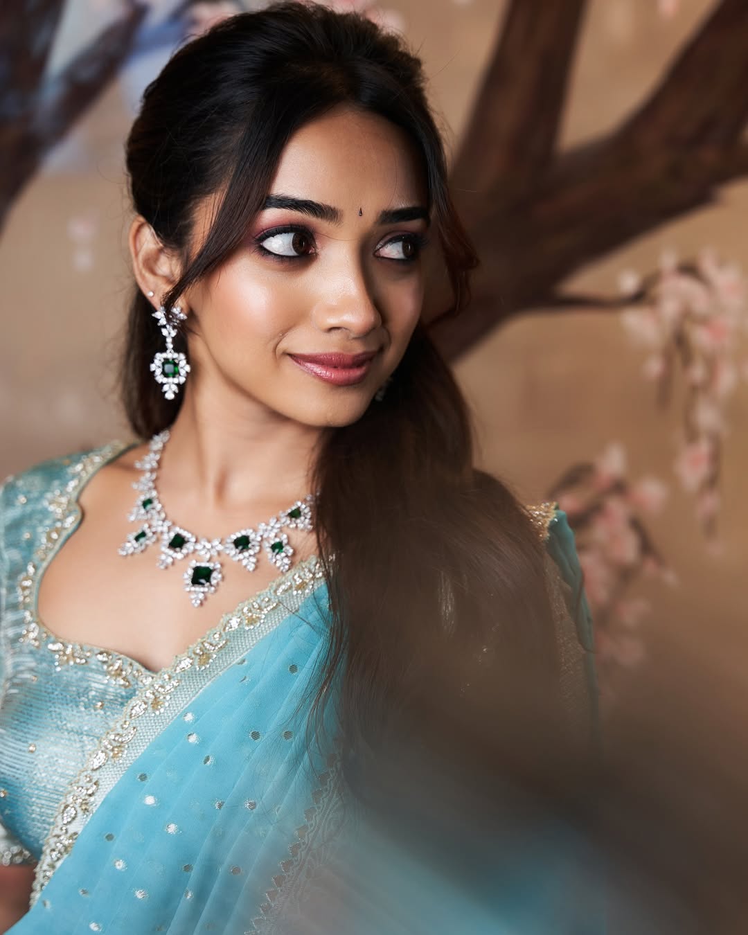 Kudumbasthan Actress Saanve Megghana