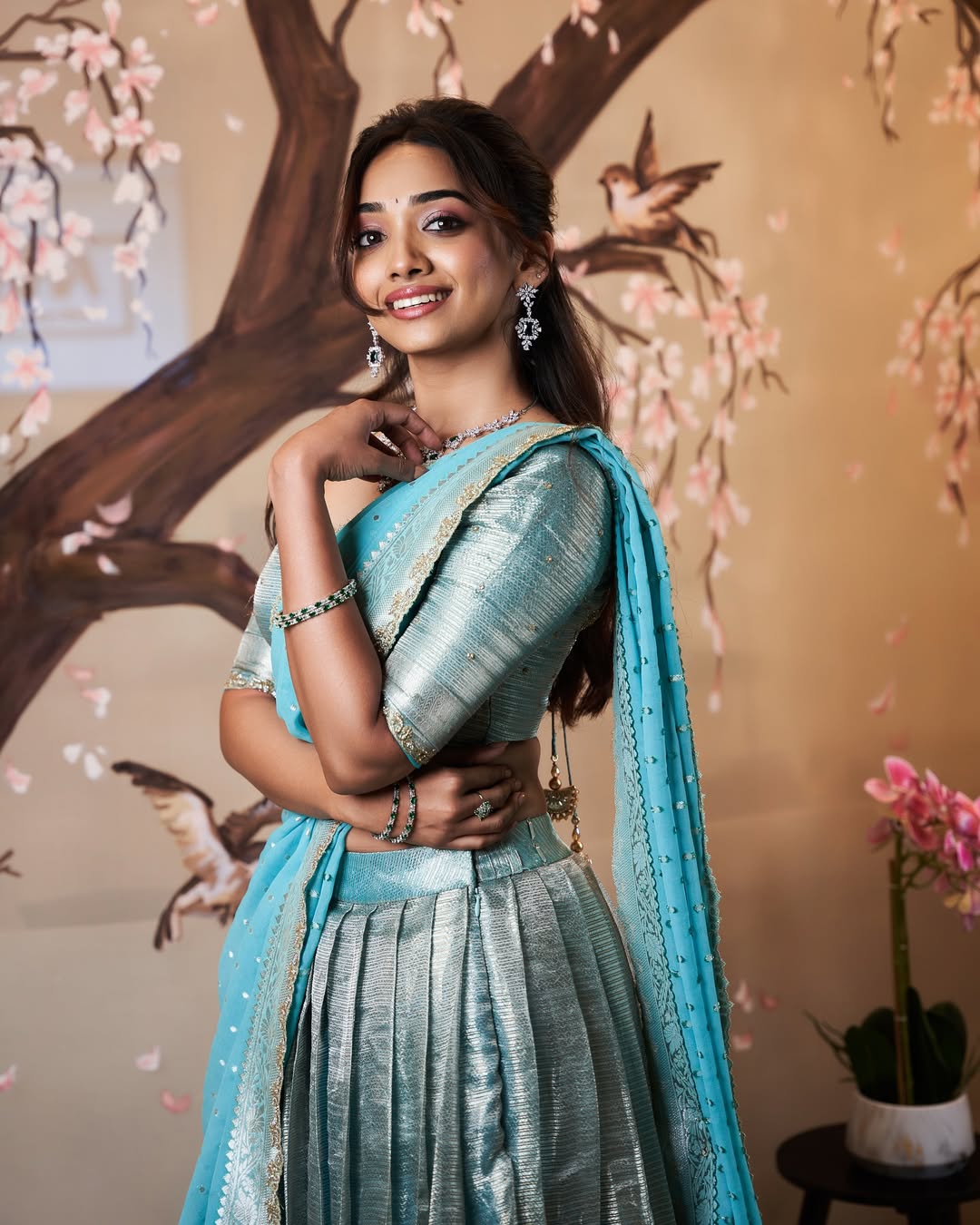 Kudumbasthan Actress Saanve Megghana