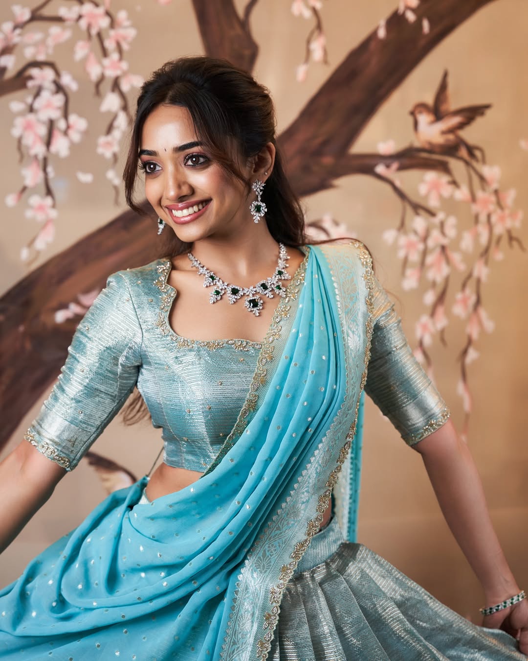 Kudumbasthan Actress Saanve Megghana