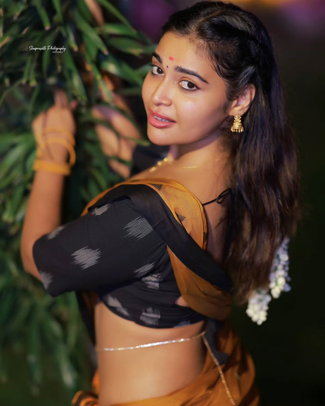 Dharsha Gupta Stuns in 3 Different Saree Avatars