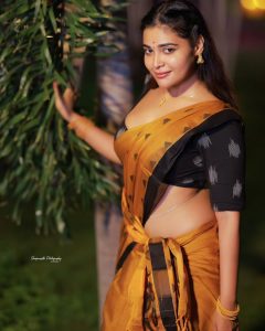 Dharsha Gupta Stuns in 3 Different Saree Avatars
