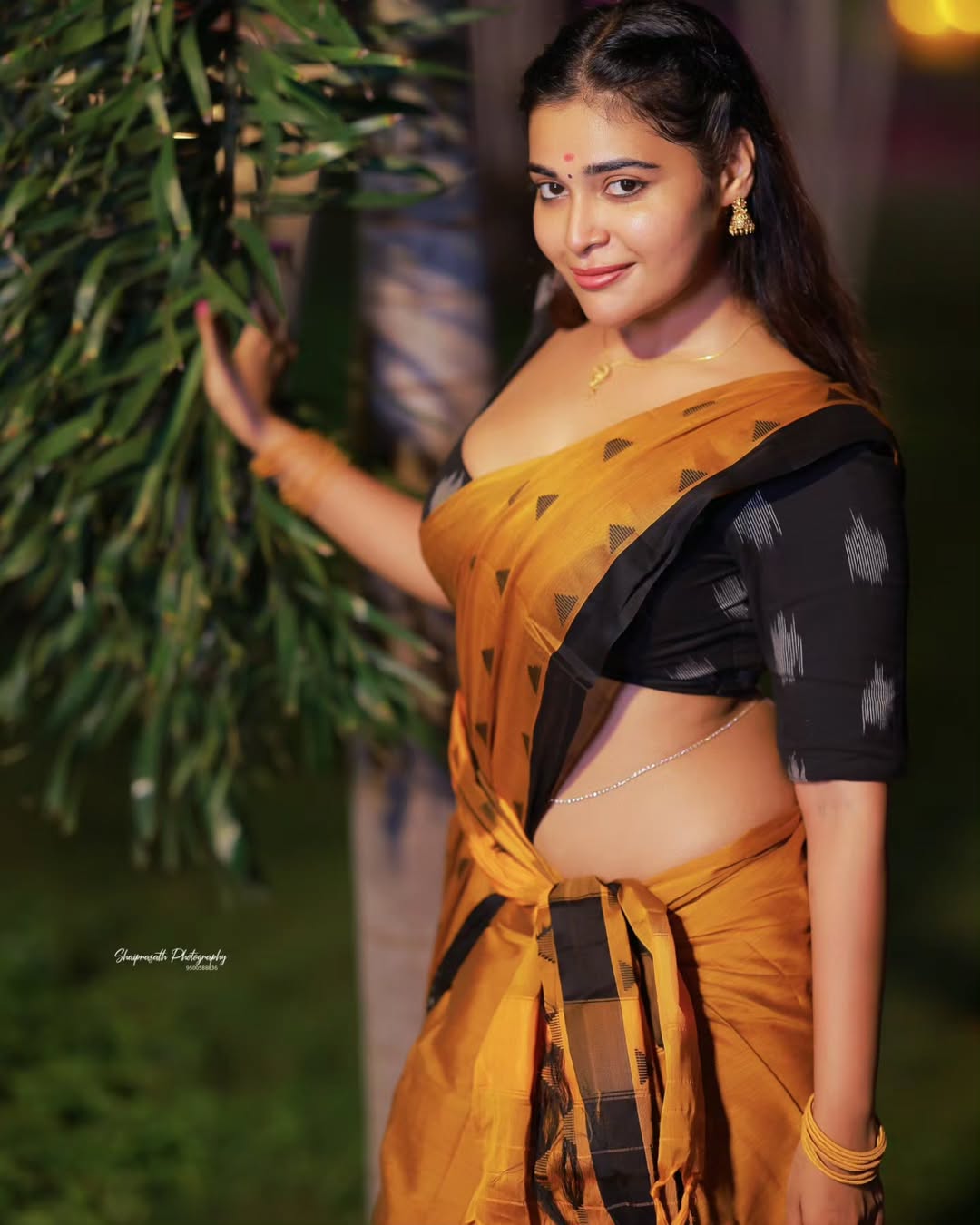 Dharsha Gupta Stuns in 3 Different Saree Avatars
