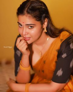 Dharsha Gupta Stuns in 3 Different Saree Avatars