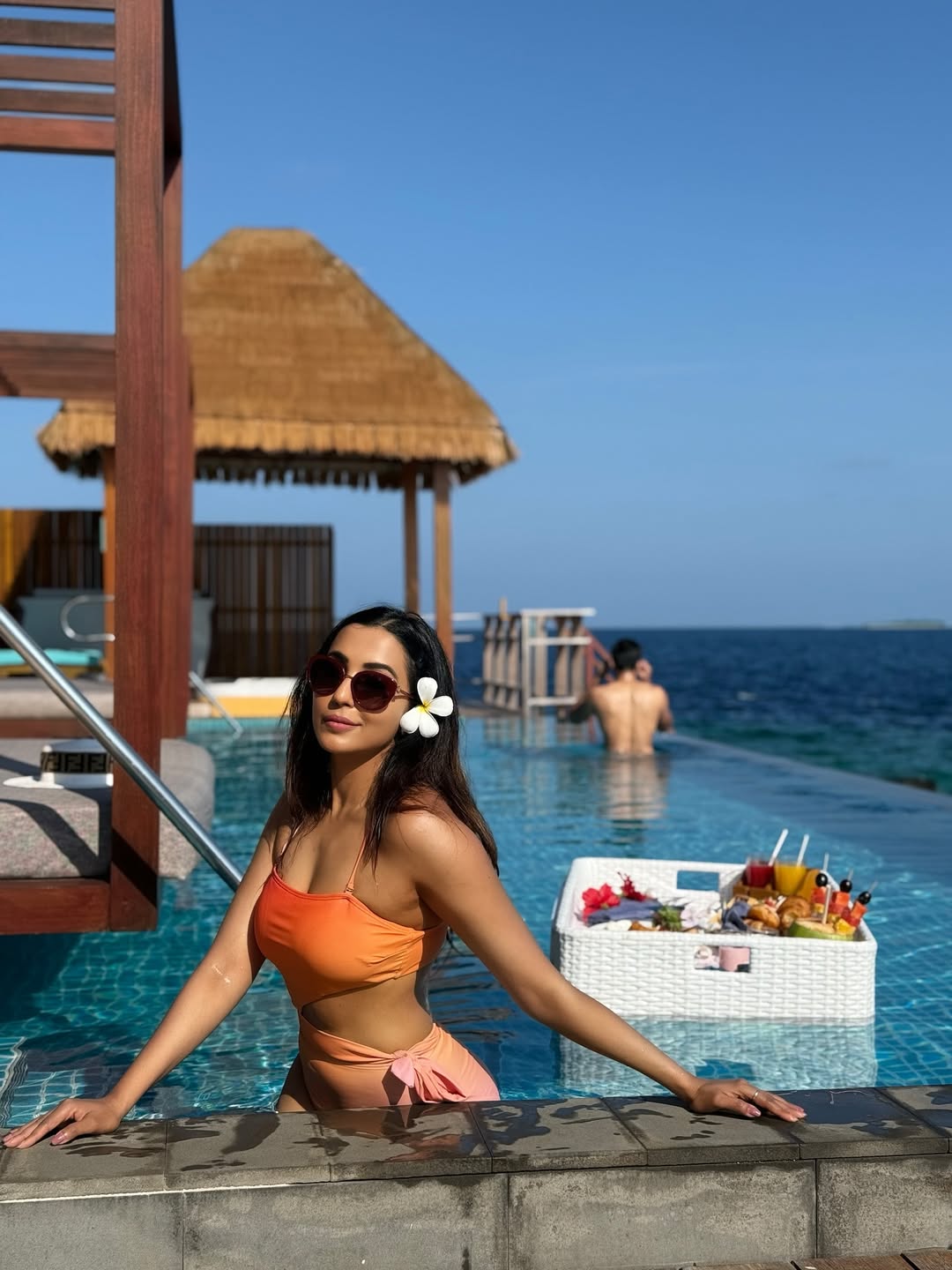 Parvati Nair Maldives Honeymoon Vacation Photos