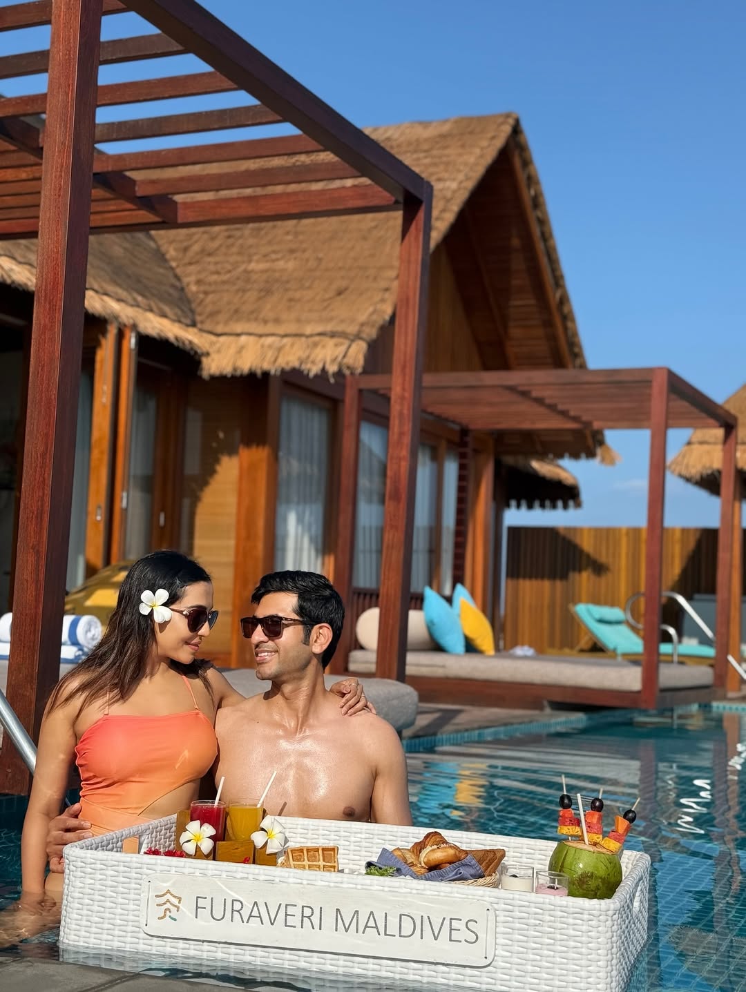Parvati Nair Maldives Honeymoon Vacation Photos