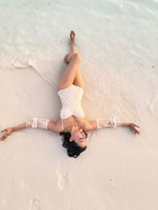Parvati Nair Maldives Honeymoon Vacation Photos
