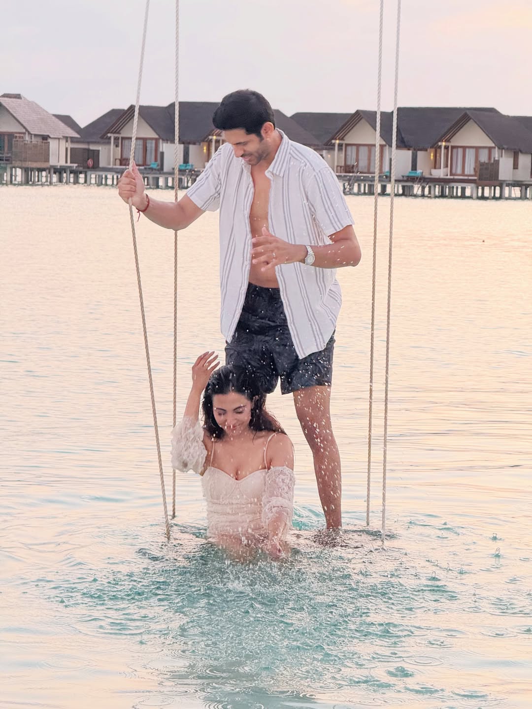 Parvati Nair Maldives Honeymoon Vacation Photos