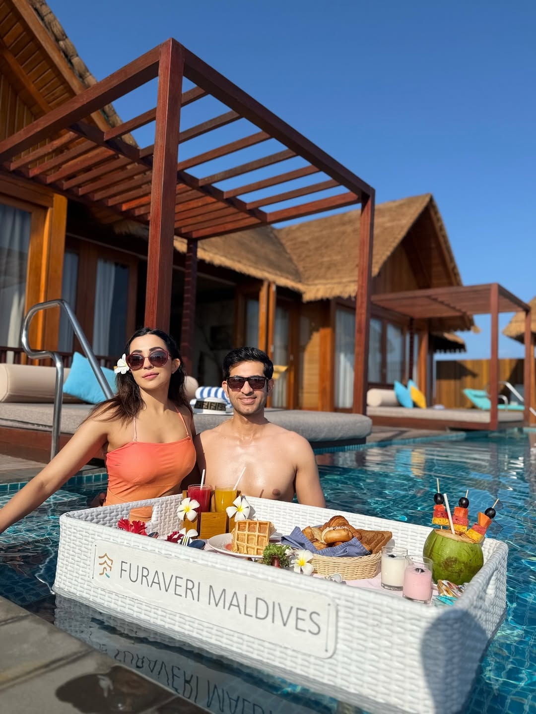 Parvati Nair Maldives Honeymoon Vacation Photos