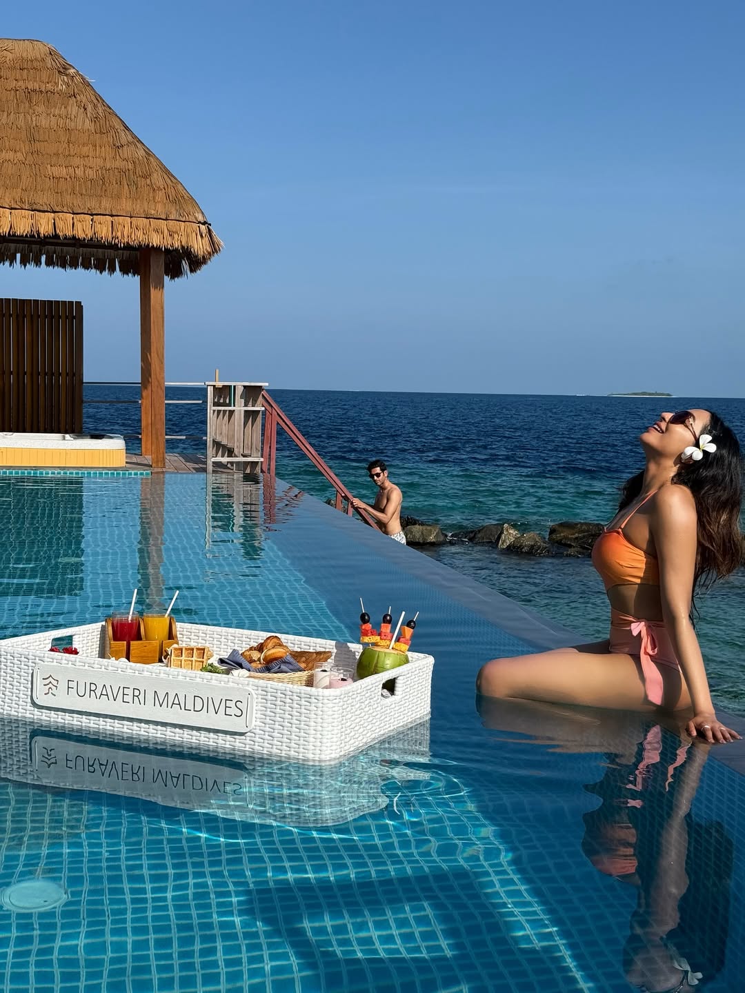 Parvati Nair Maldives Honeymoon Vacation Photos