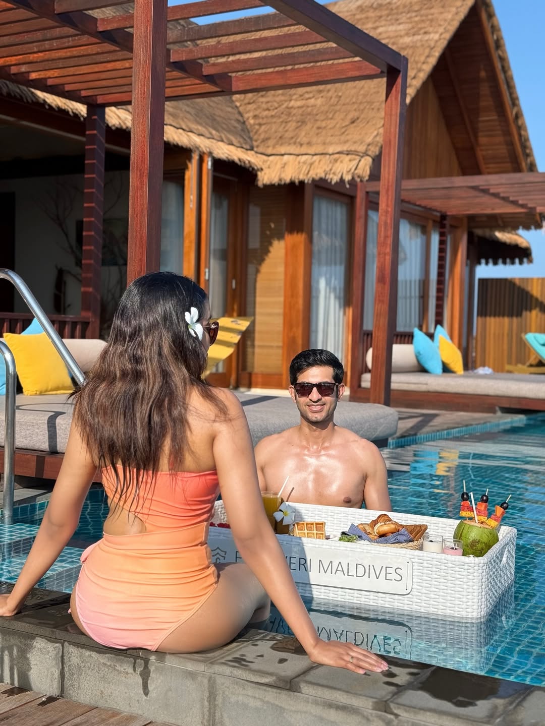 Parvati Nair Maldives Honeymoon Vacation Photos