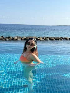 Parvati Nair Maldives Honeymoon Vacation Photos