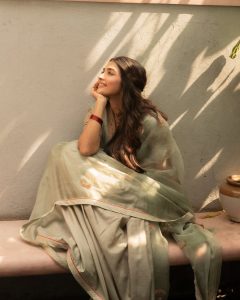 Pooja Hegde Viral Vintage Look Photos