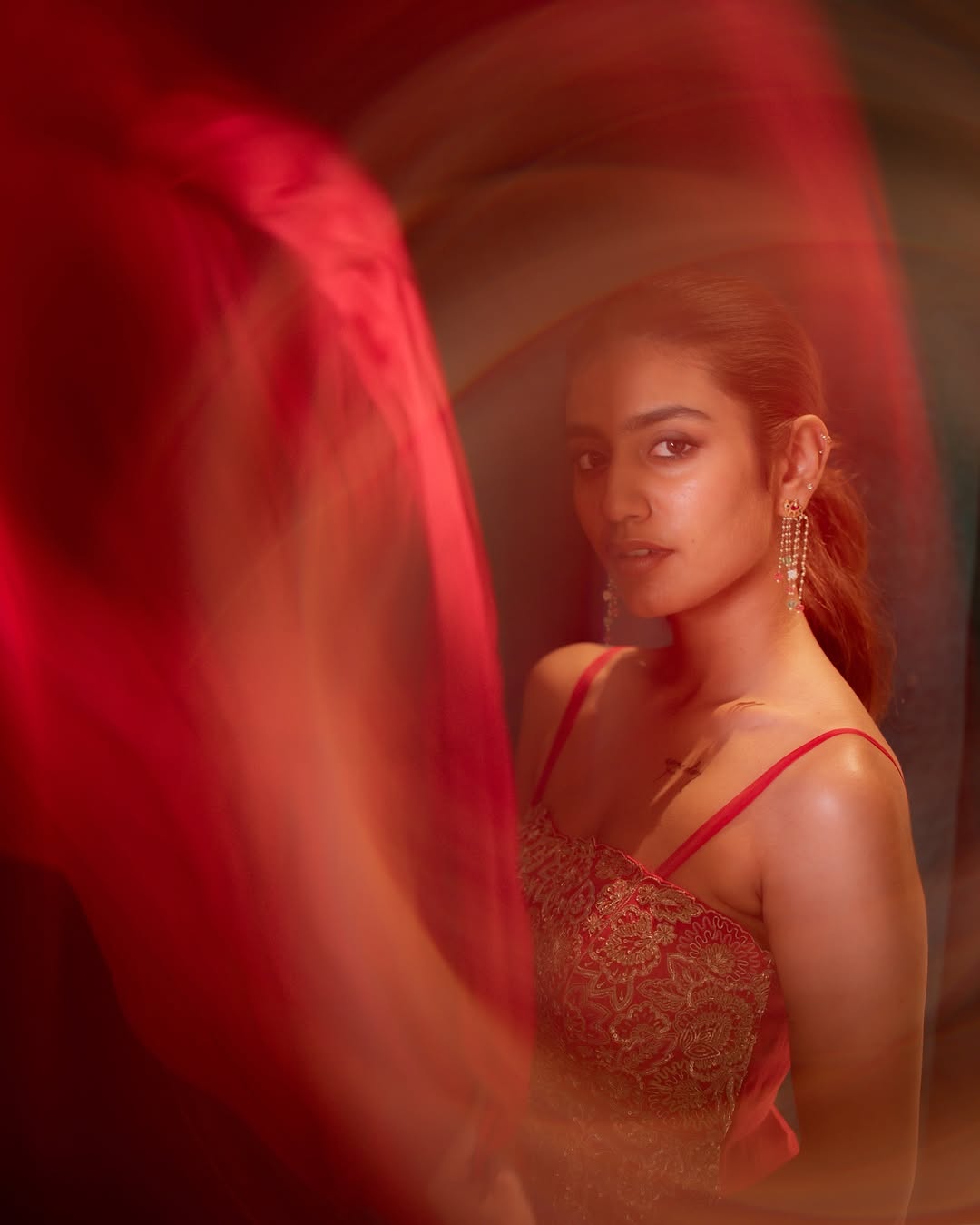 Priya Prakash Varrier Shares BTS Stills from 'Good Bad Ugly'