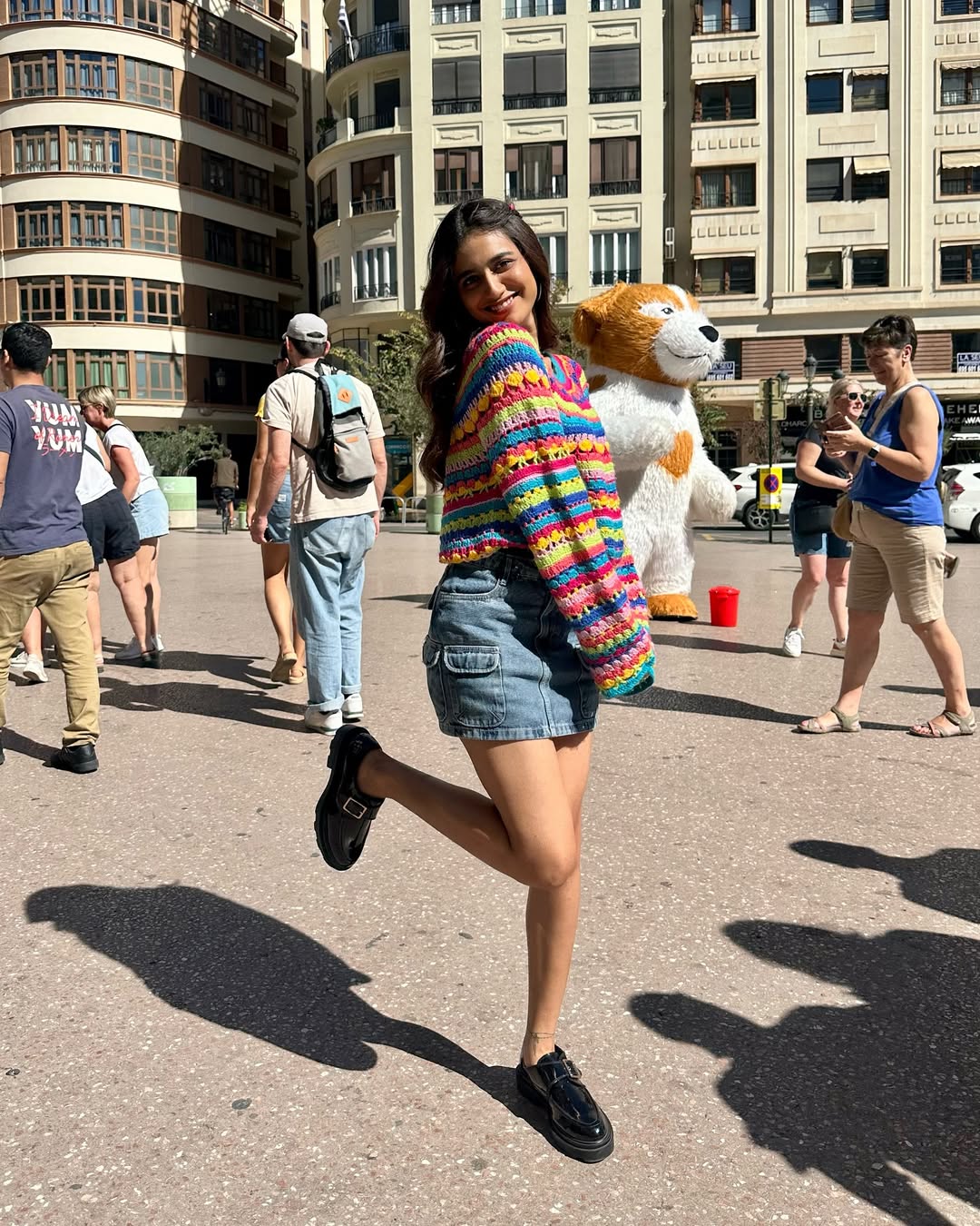 Priya Prakash Varrier Shares BTS Stills from 'Good Bad Ugly'