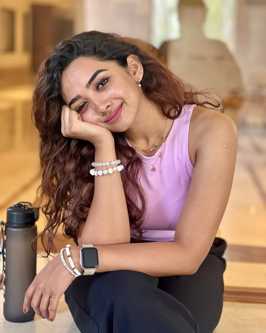 Saanve Megghana Stuns in Modern Outfit