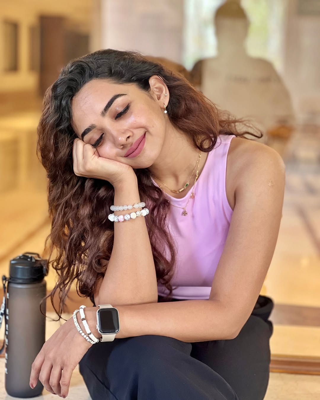 Saanve Megghana Stuns in Modern Outfit