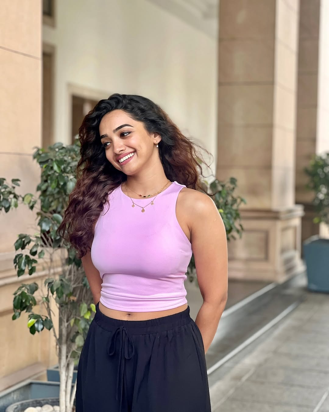 Saanve Megghana Stuns in Modern Outfit