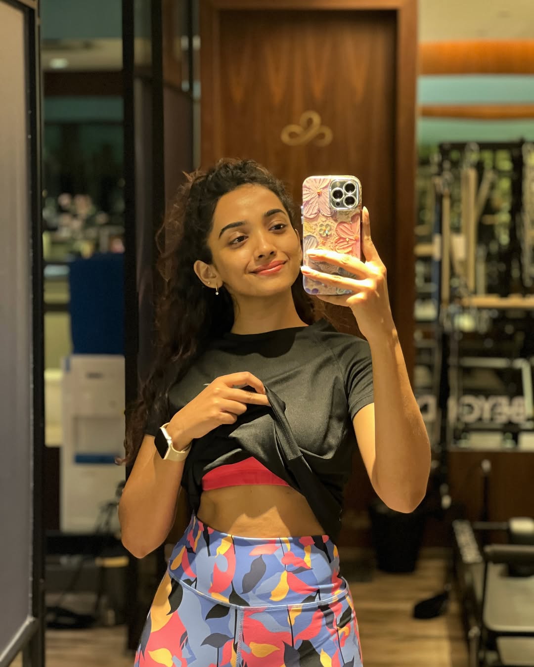 Saanve Megghana Stuns in Modern Outfit