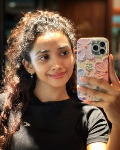 Saanve Megghana Stuns in Modern Outfit