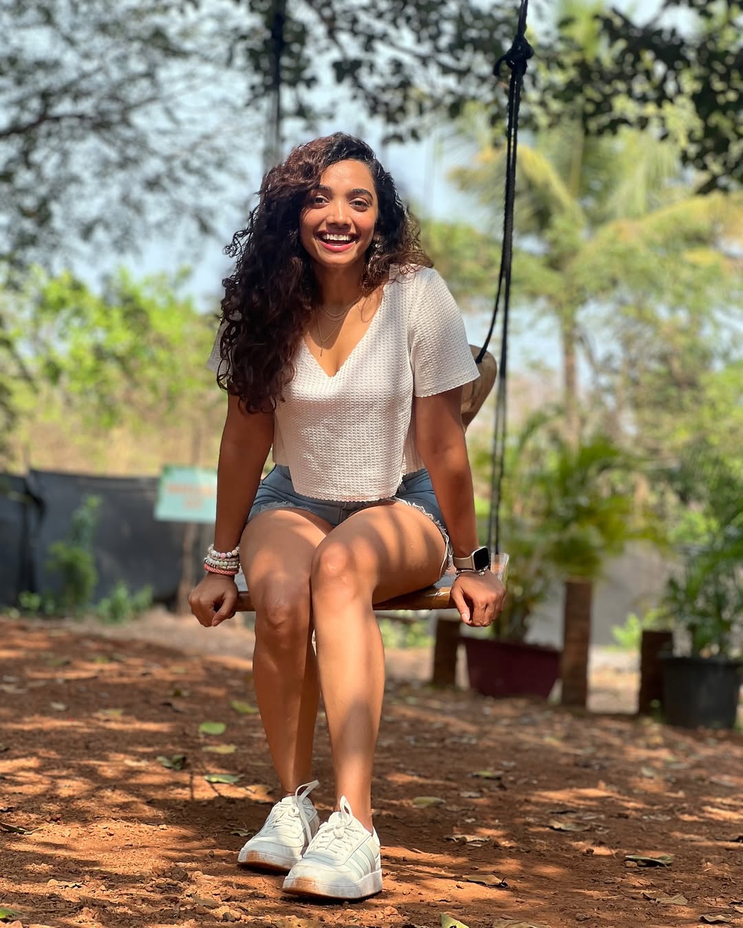 Saanve Megghana Stuns in Modern Outfit