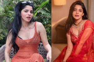 Divya Bharathi Mesmerizes in Red Outfit