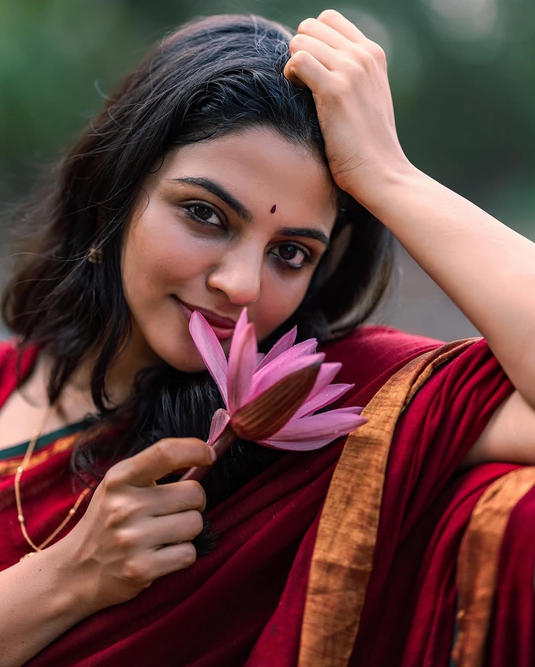 Nikhila Vimal Showcase Timeless Elegance