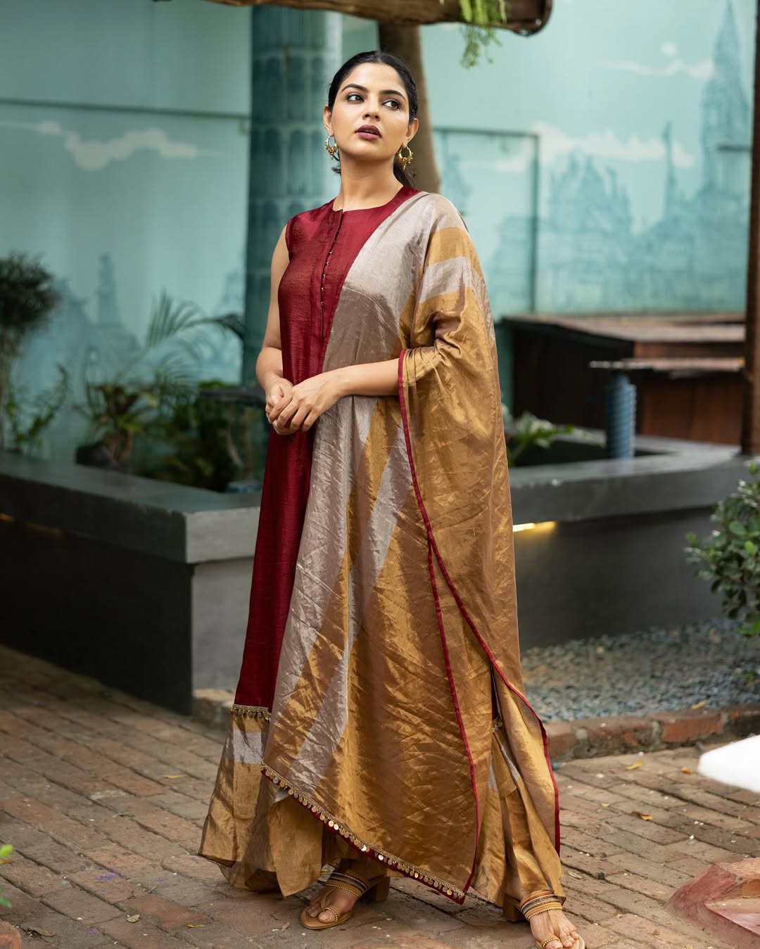 Nikhila Vimal Showcase Timeless Elegance