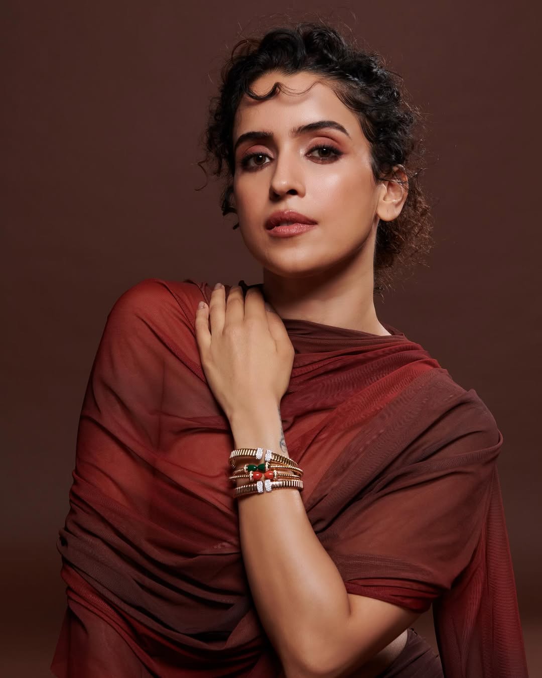 Sanya Malhotra Stunning New Photos Grab Attention and Trend on Internet