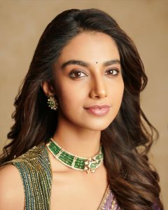 Meenakshi Chaudhary Glows in Golden Outfit