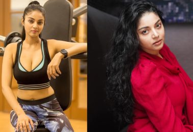 Sanam Shetty Viral Gym Workout Photos & Fitness Goals Clicks