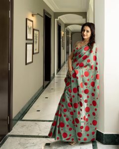 Trisha Krishnan Stuns in Elegant Look at Thug Life Promotion