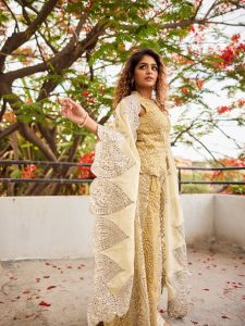 Aditi Shankar Stuns with Her Elegant & Cute Look