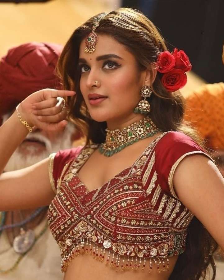 Nidhhi Agerwal Trends Online After Hari Hara Veera Mallu Buzz