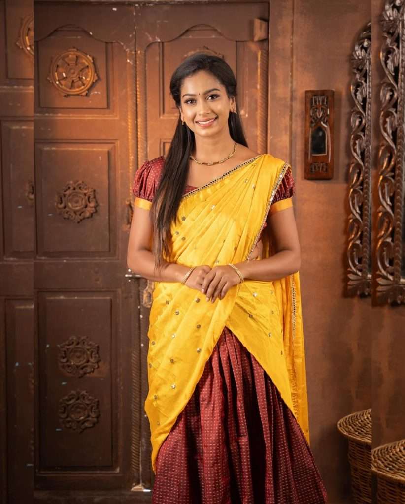 Swathi Konde shines in Her Latest Traditional Photoshoot
