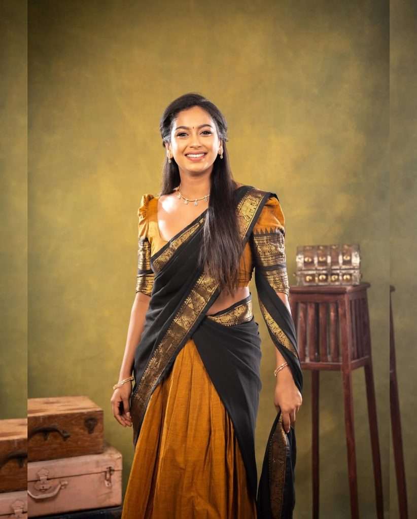 Swathi Konde shines in Her Latest Traditional Photoshoot