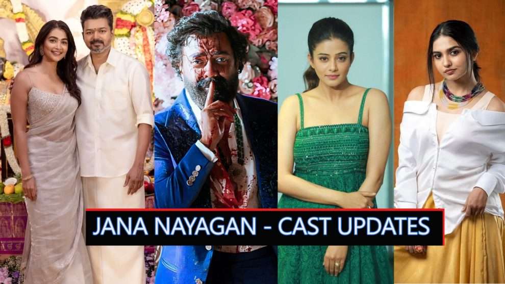 Thalapathy Vijay's Jana Nayagan Cast Updates in Tamil