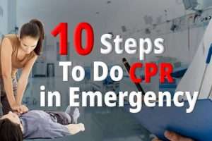 10 steps of CPR | இனி ஈஸியா CPR செய்யலாம்...