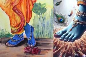 கோகுலாஷ்டமி அன்று கண்ணன் பாதம் வரைவது ஏன்? | Why is Lord Kannan's feet painted on Gokulashtami?