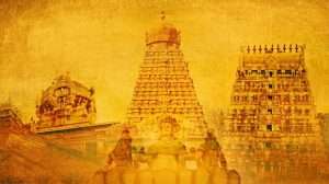 Why are idols in temples made of black stone?